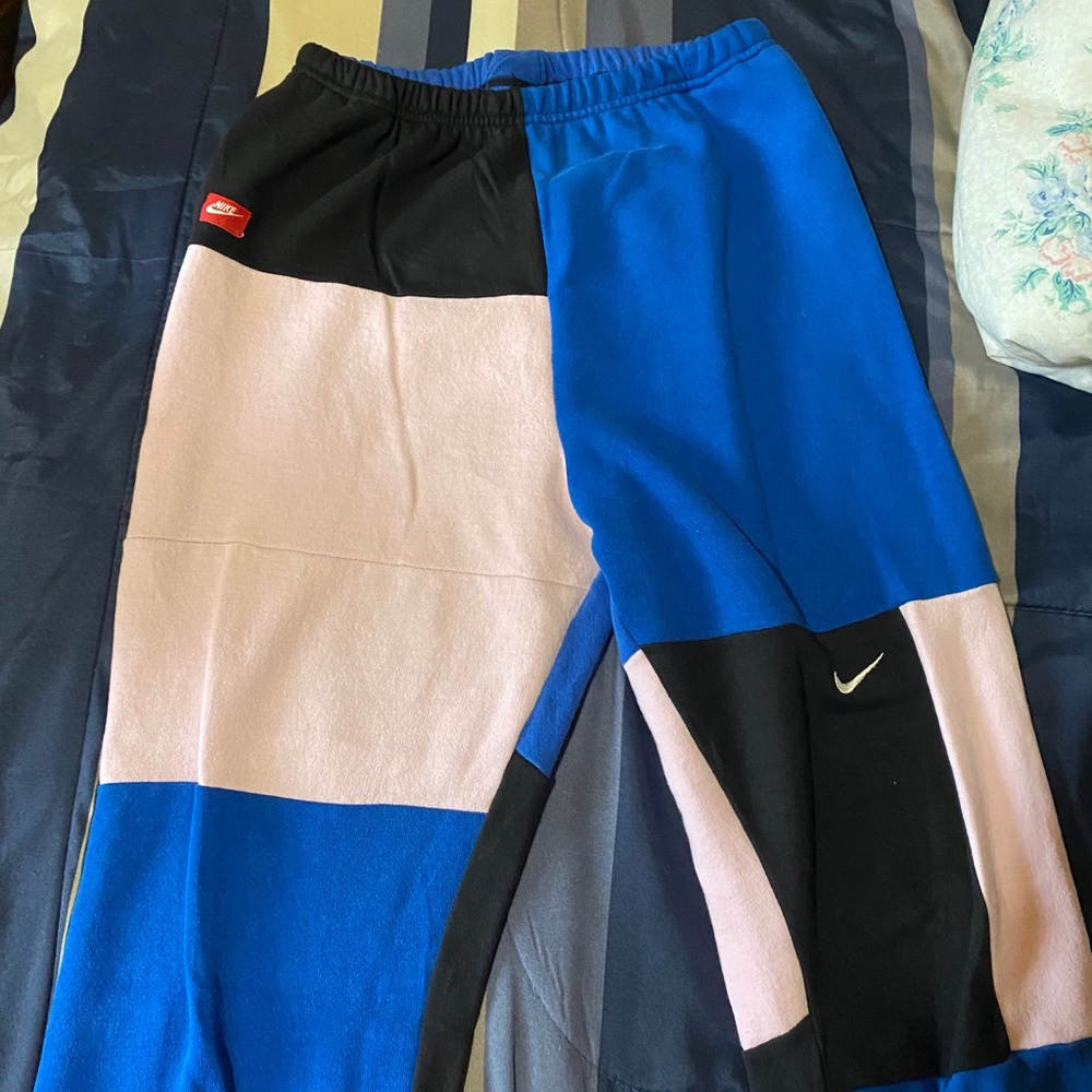 Frankie Collective color-block reworked Nike pant